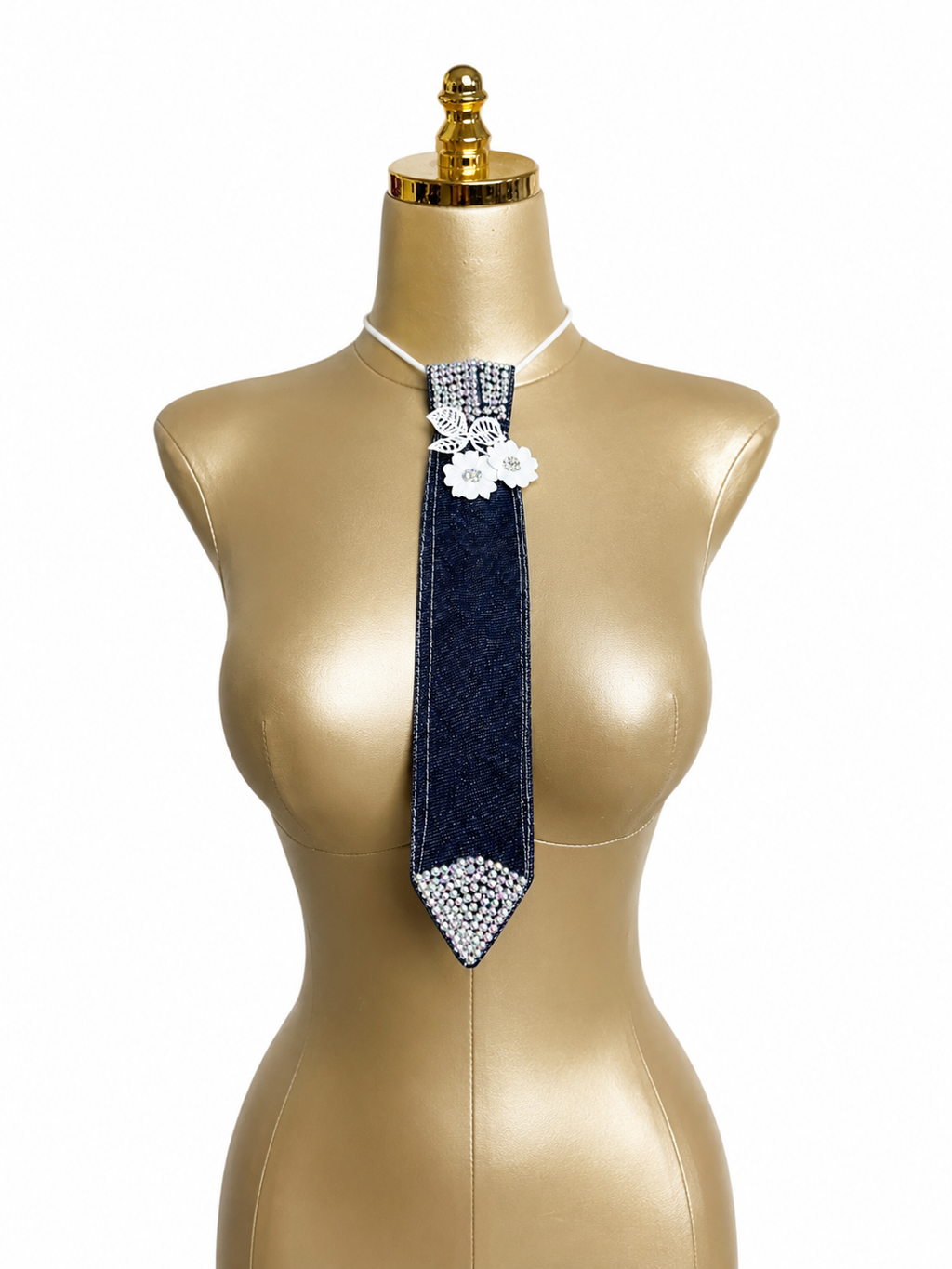 Denim Rebellion Tie