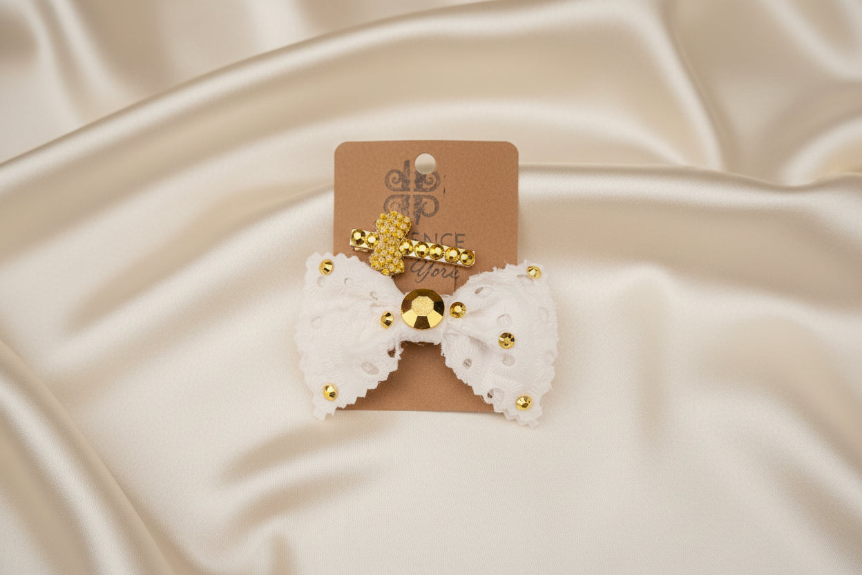 Golden Bloom Bow set