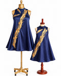 Midnight Plume | Mommy & Me Matching Dresses
