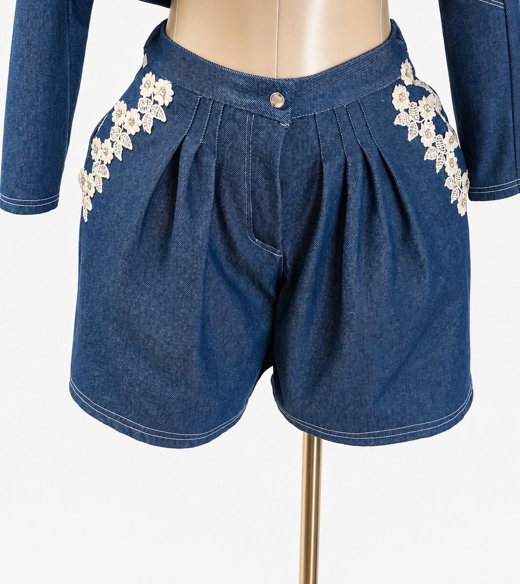 Denim Rebellion Shorts