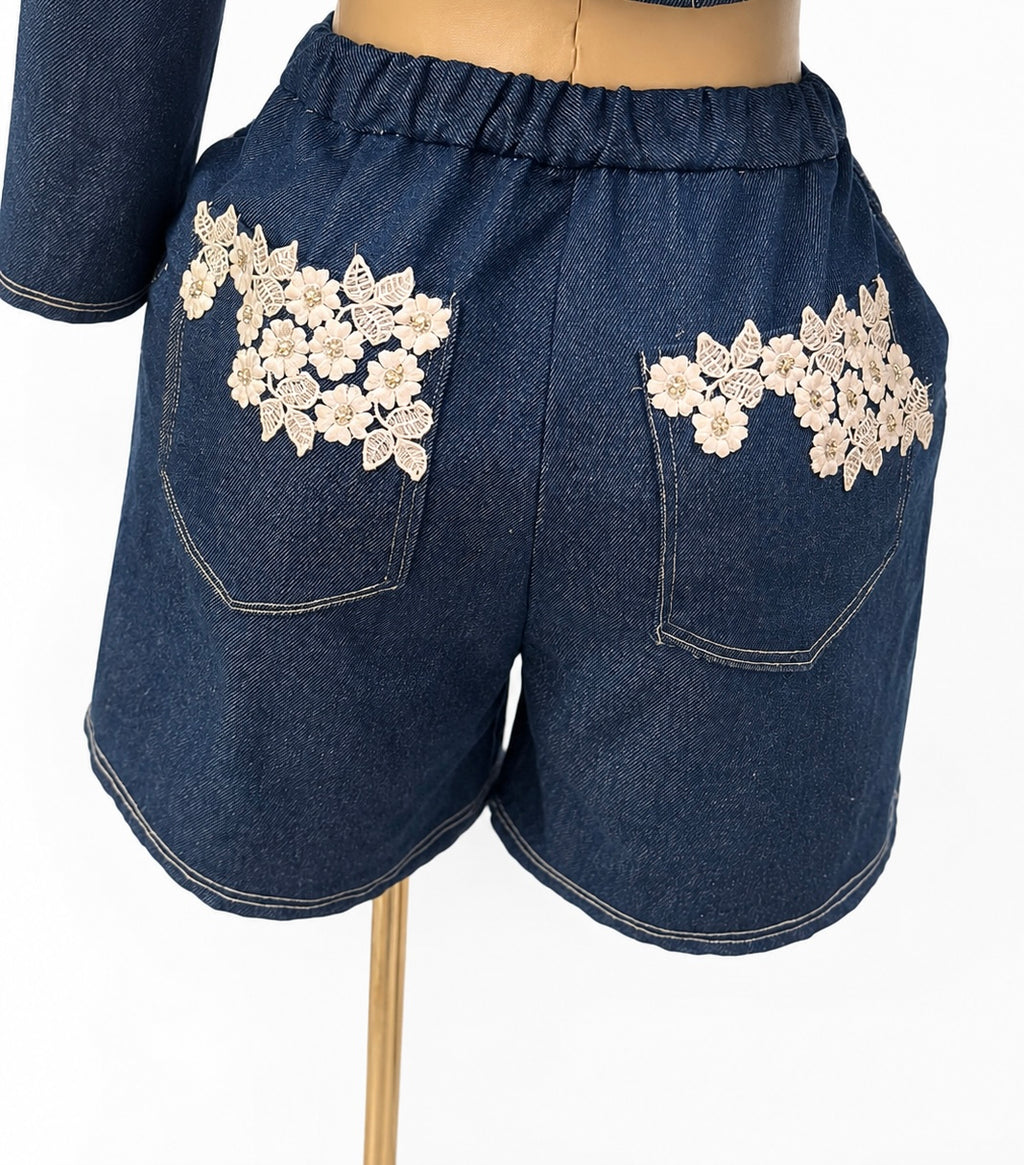 Denim Rebellion Shorts